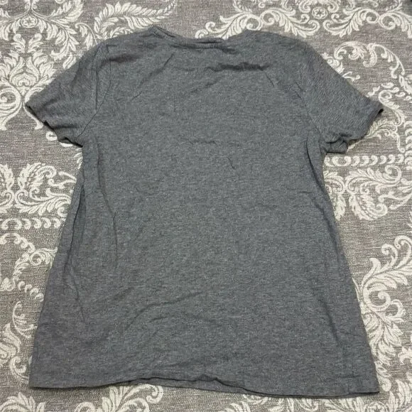 Tommy Hilfiger Women's Graphic Print T-Shirt Gray Size M Crew Neck - Picture 2 of 7